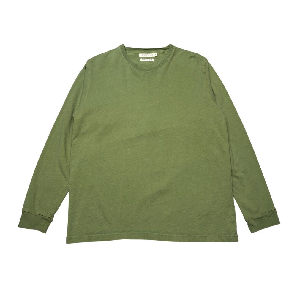 Christy Dawn Regernative Long Sleeve Tee Shirt Women's Medium